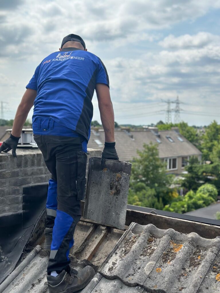 Platte dak renovatie – Bitumen dak volledig vernieuwd